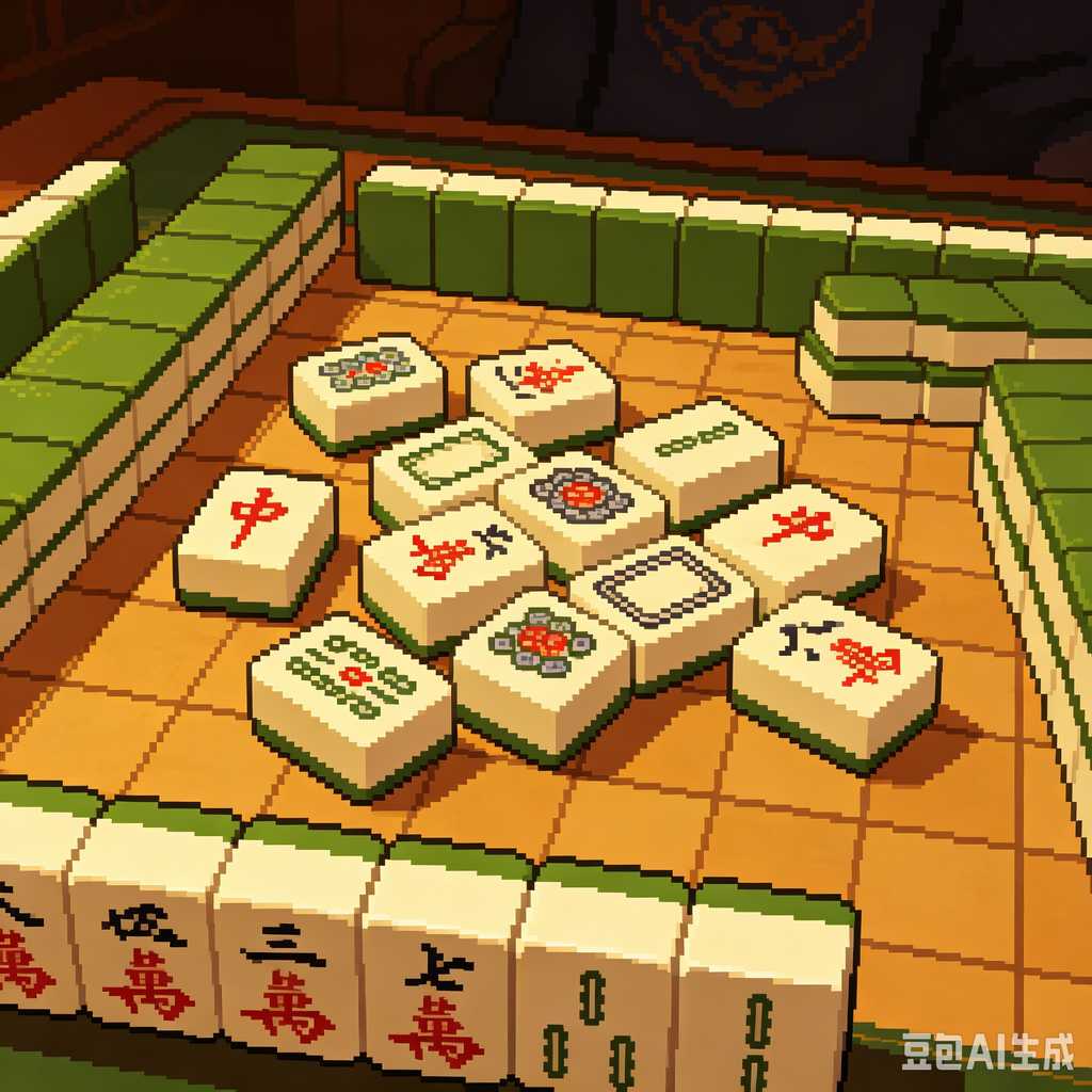 small size mahjong set for travel