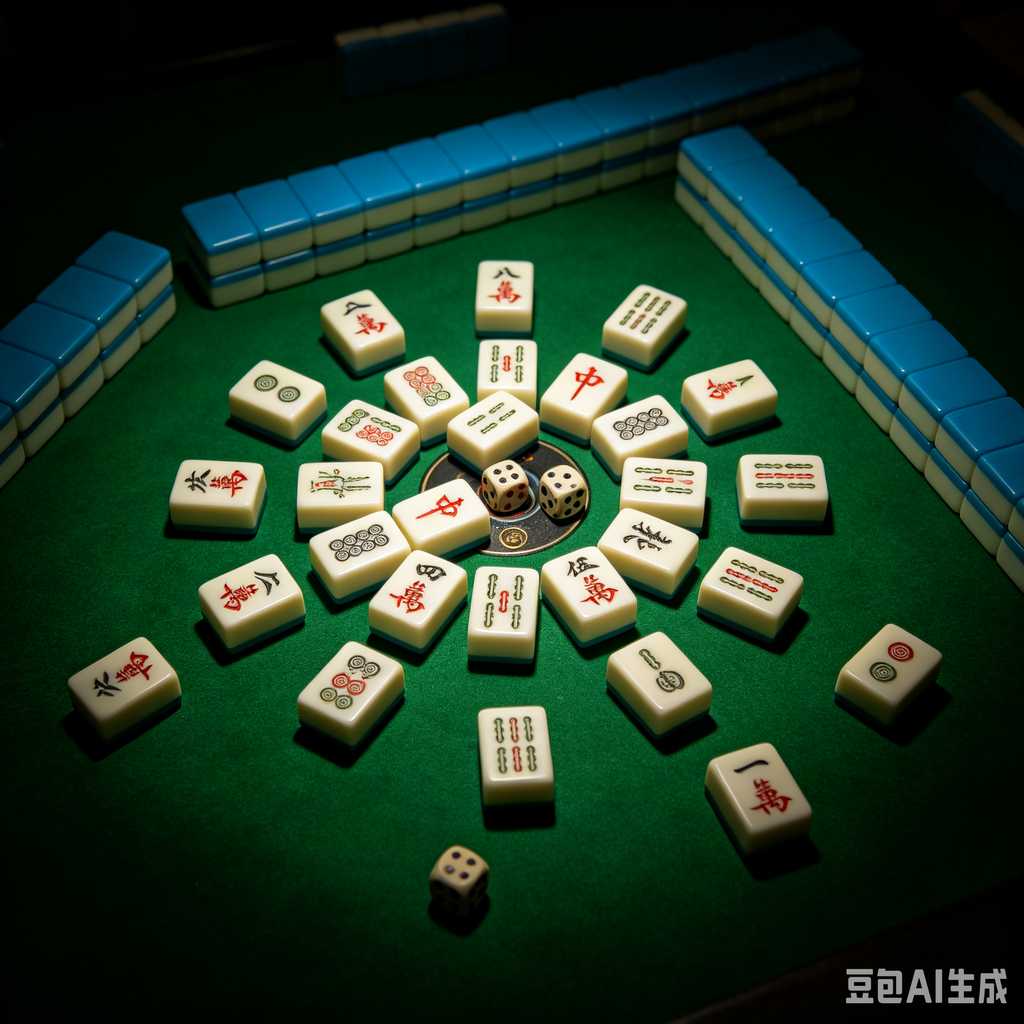 mahjong set with storage case